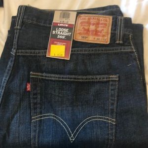 Levi’s men’s jeans 569 loose straight
